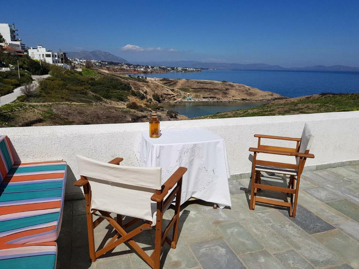 Villa Blue. Two Storey House, 100 Meters From Sea Rafína Exterior foto